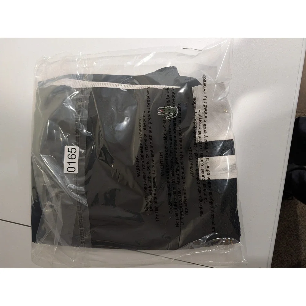 Lacoste Sport Athletic Shorts Mens L Black Polyester Mesh Stripe GH353T
